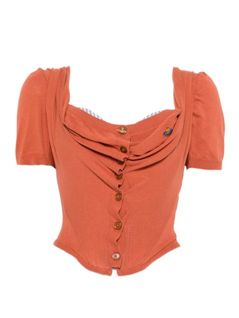 Vivienne Westwood short-sleeve blouse - Orange - zdjęcie produktu nr 1
