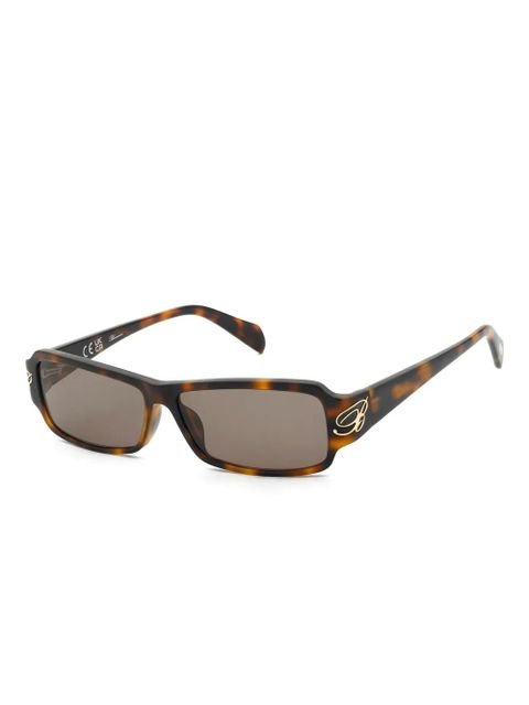 Blumarine rectangular-frame sunglasses - Brown - zdjęcie produktu nr 2
