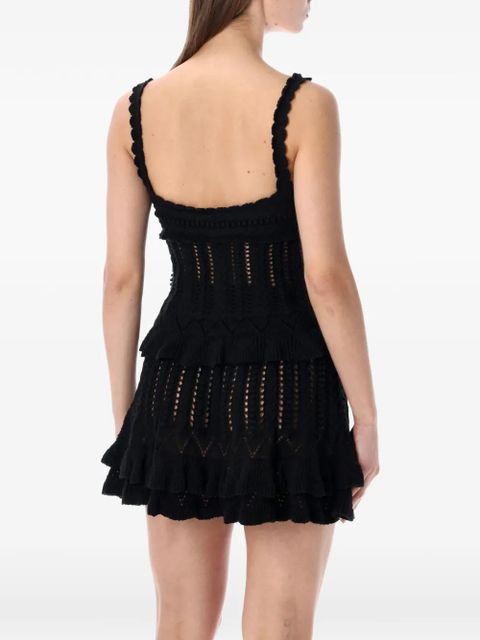 MARANT ÉTOILE Neves cotton knit tank top - Black - zdjęcie produktu nr 2