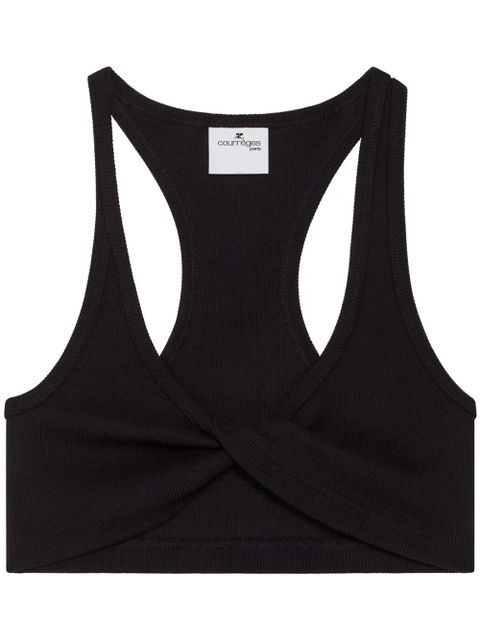 Courrèges Twist top - Black - zdjęcie produktu nr 1