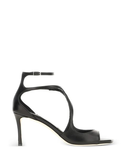 Jimmy Choo Azia leather sandals - Black - zdjęcie produktu nr 1