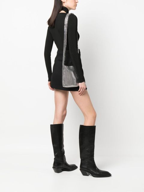 Rabanne Mini Pixel shoulder bag - Silver - zdjęcie produktu nr 2