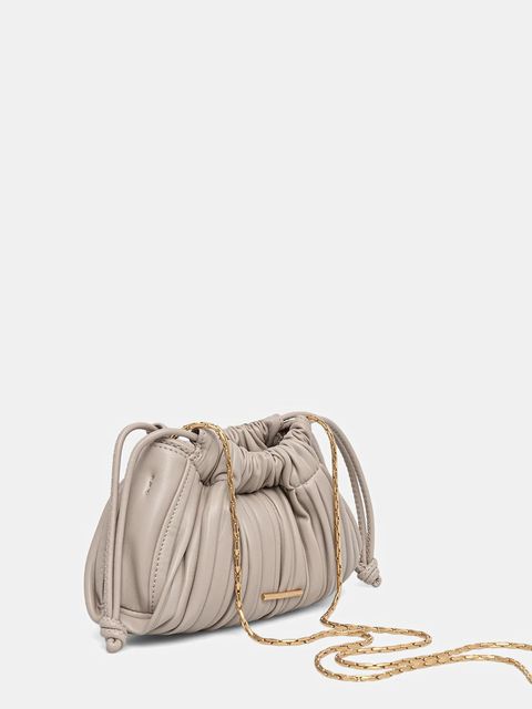 Calvin Klein torebka kolor beżowy LV04F3077G