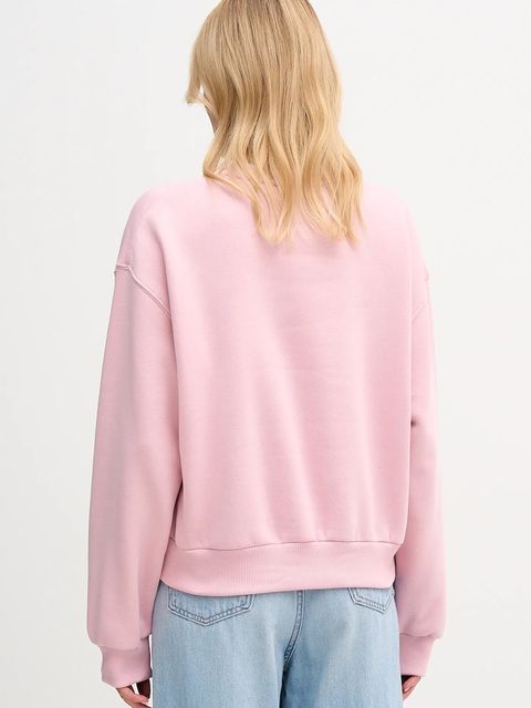 Tommy Hilfiger bluza damska kolor różowy z nadrukiem WW0WW47831