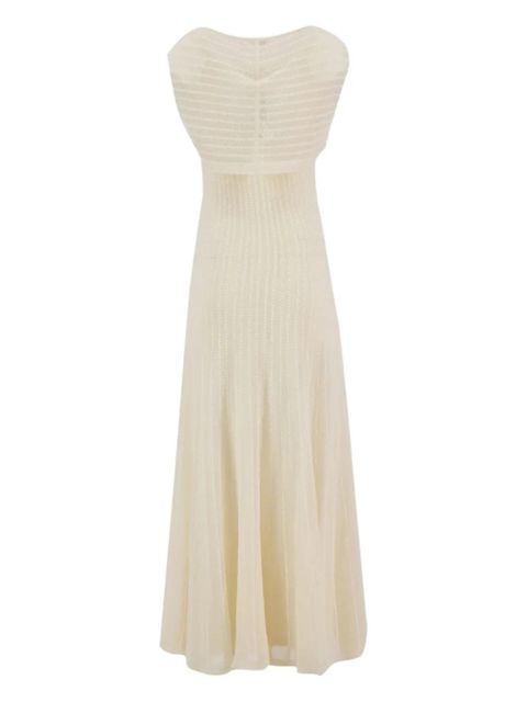 KHAITE Thora maxi dress - Neutrals - zdjęcie produktu nr 2
