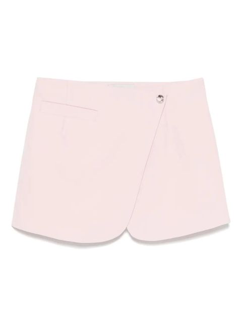 Coperni logo-plaque mini skirt - Pink - zdjęcie produktu nr 1