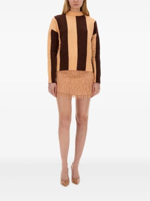 Alysi fringed mini skirt - Neutrals - zdjęcie produktu nr 2