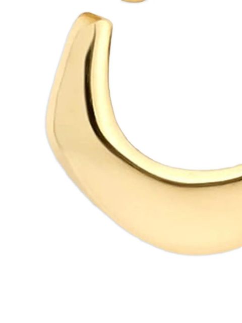 LEMAIRE geometric hoop earring - Gold