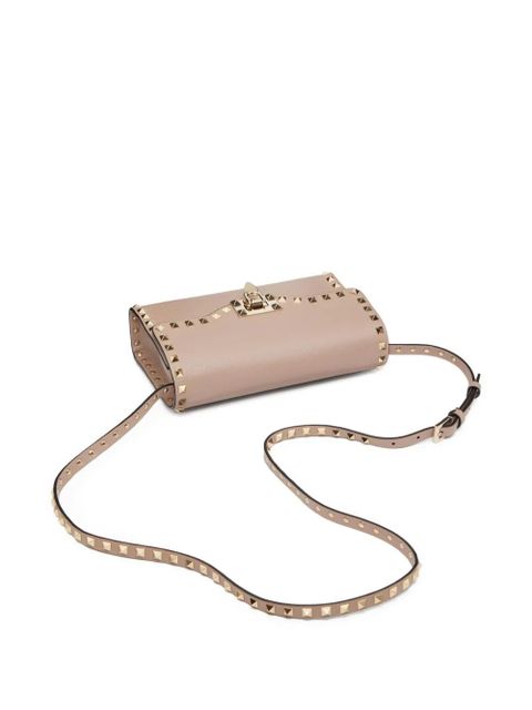 Valentino Garavani small Rockstud cross body bag - Pink