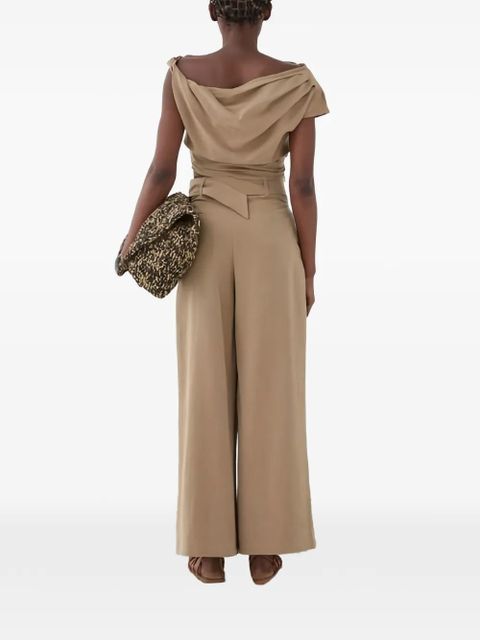 Eleh belted pleated trousers - Neutrals - zdjęcie produktu nr 2