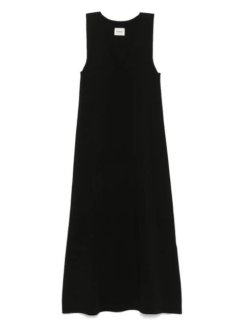 KHAITE Keran midi dress - Black - zdjęcie produktu nr 1