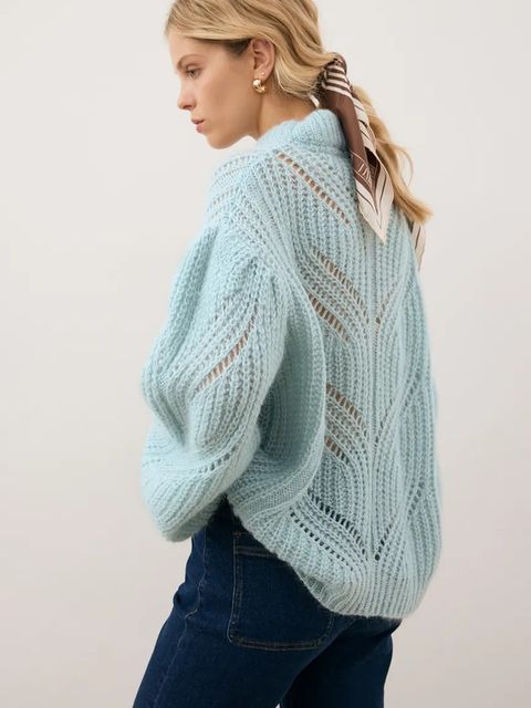 Bizuu sweter z dodatkiem wełny ROSSO - zdjęcie produktu nr 1