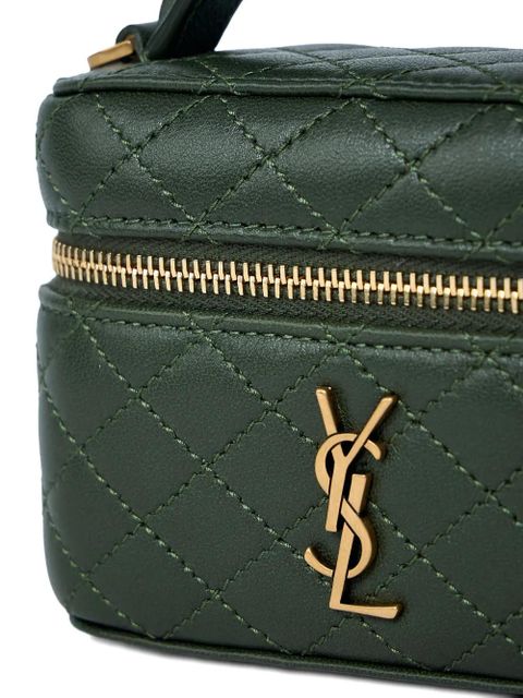 Saint Laurent Gaby quilted tote bag - Green