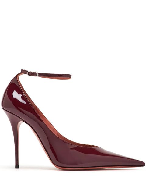 Amina Muaddi 105mm Anok pumps - Red - zdjęcie produktu nr 2
