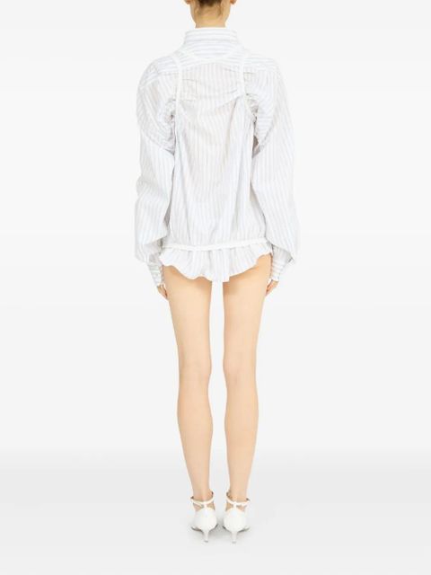 Maison Margiela striped shirt - White - zdjęcie produktu nr 2