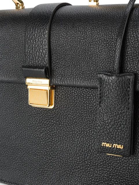 Miu Miu Madras handbag - Black