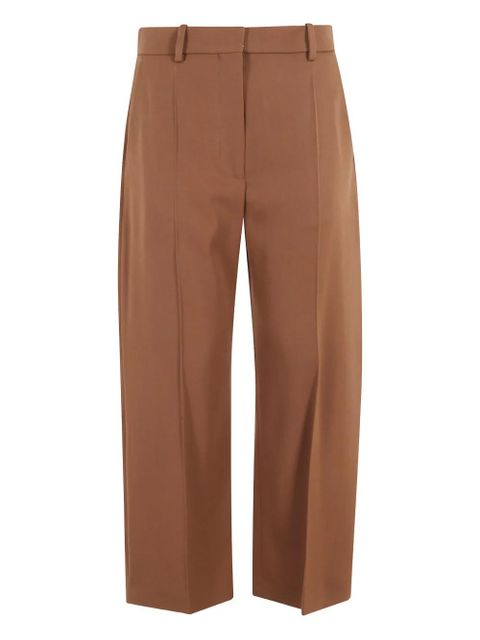 Marni pleated cropped trousers - Brown - zdjęcie produktu nr 1