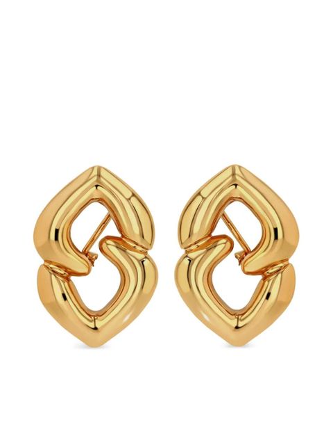 ANINE BING Abstract Heart earrings - Gold - zdjęcie produktu nr 1