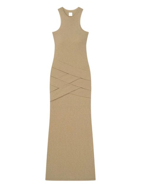 Nanushka Arisa layered maxi dress - Neutrals - zdjęcie produktu nr 1