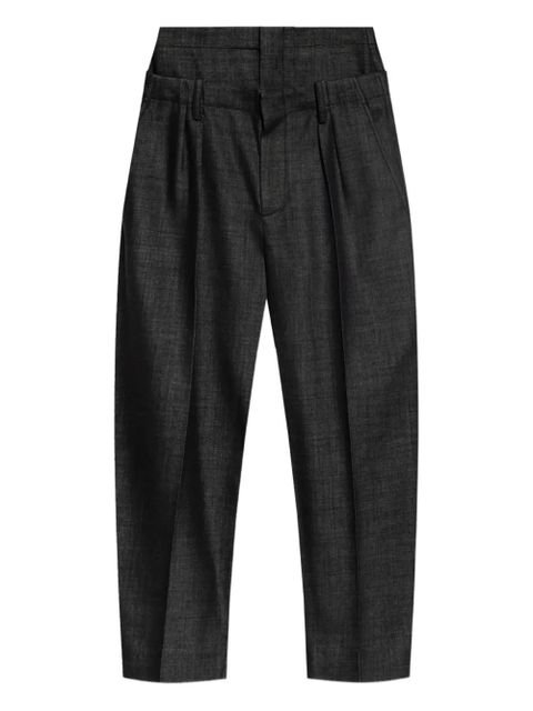 Victoria Beckham high-waisted trousers - Black - zdjęcie produktu nr 1