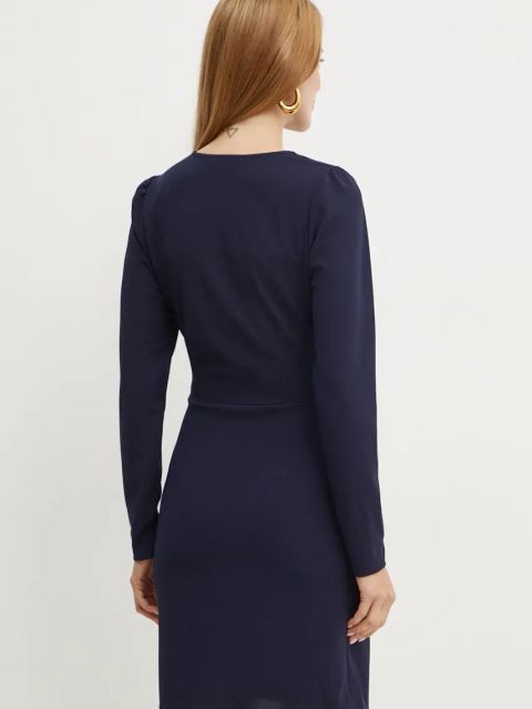 Morgan sukienka RJIMY kolor granatowy mini rozkloszowana RJIMY