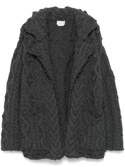Alexander McQueen cable-knit cardigan - Grey - zdjęcie produktu nr 1