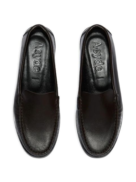 Aeyde Arthur stitched loafers - Brown - zdjęcie produktu nr 2