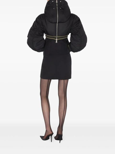 Jean Paul Gaultier zip-fastening cropped jacket - Black