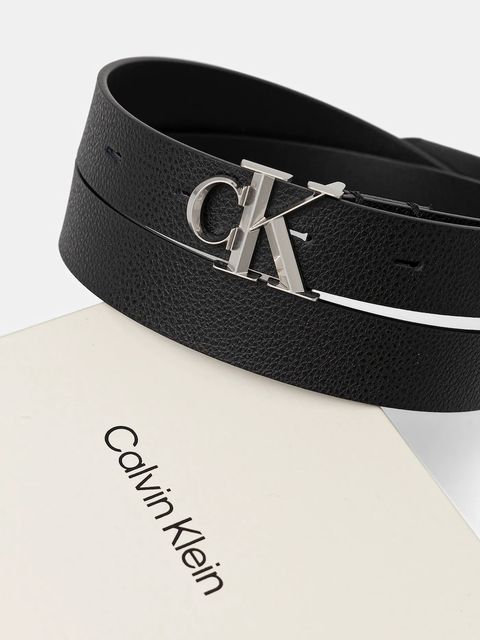 Calvin Klein pasek damski kolor czarny LV04F7060G