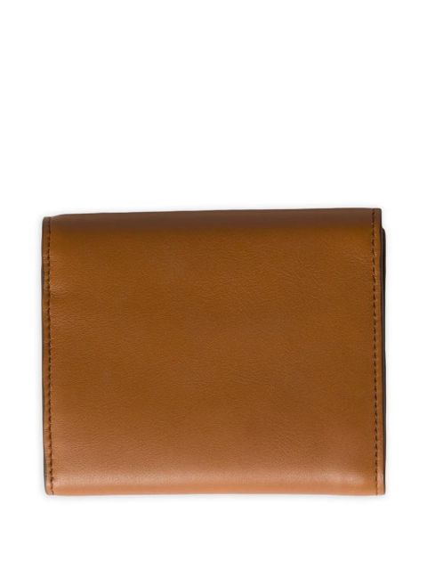 Miu Miu debossed-logo leather wallet - Brown - zdjęcie produktu nr 2