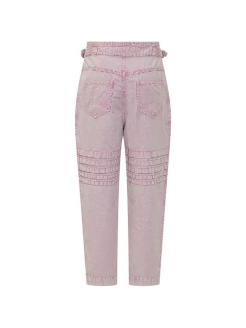 MARANT ÉTOILE Mellya ruffled trousers - Pink
