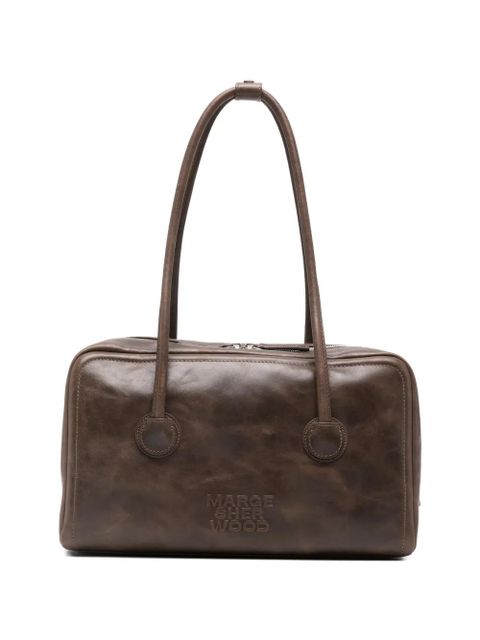 Marge Sherwood Soft Boston shoulder bag - Brown - zdjęcie produktu nr 1