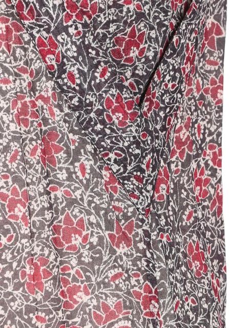 ISABEL MARANT floral-pattern top - Black - zdjęcie produktu nr 2