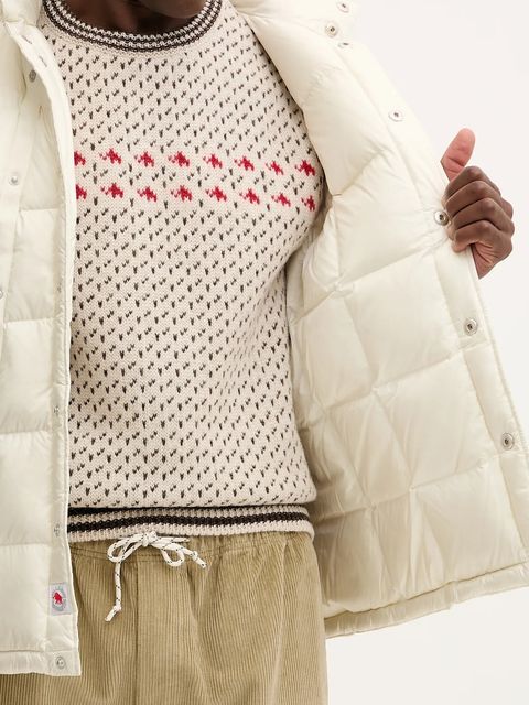 Mammut kurtka puchowa Mammut x Cabourn Direttissima kolor beżowy zimowa 1013.04250 - zdjęcie produktu nr 2