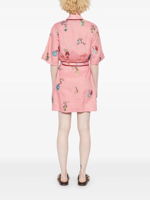 ALEMAIS Timmy mini dress - Pink