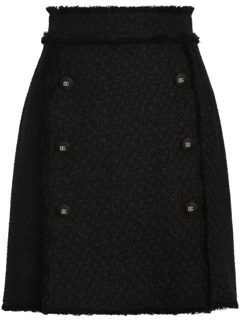 Dolce & Gabbana DNA tweed mini skirt - Black - zdjęcie produktu nr 1