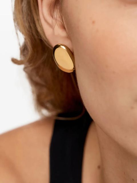 Monica Vinader Aria earrings - Gold - zdjęcie produktu nr 2