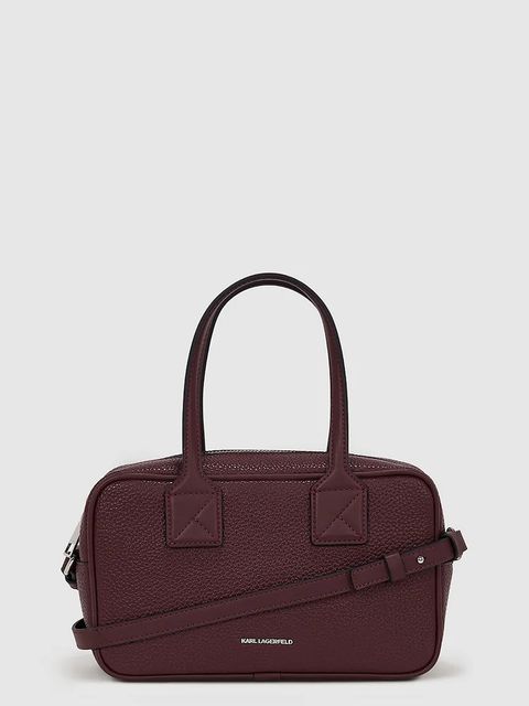 Karl Lagerfeld torebka K/SKUARE kolor bordowy A4W30047 - zdjęcie produktu nr 2