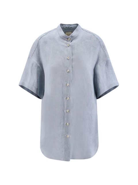 Alysi buttoned shirt - Blue - zdjęcie produktu nr 1