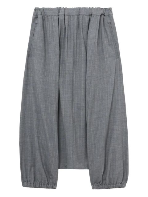 Comme Des Garçons elasticated trousers - Grey - zdjęcie produktu nr 1