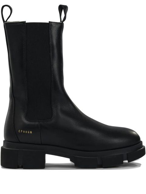 Copenhagen CPH500 pull-tab platform Chealse boots - Black - zdjęcie produktu nr 1
