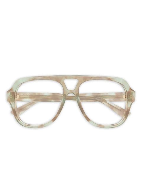 Chloé Eyewear CH0339O geometric glasses - Neutrals - zdjęcie produktu nr 1