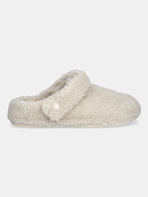 Crocs kapcie Classic Cozzy Slipper kolor beżowy 209386 - zdjęcie produktu nr 2
