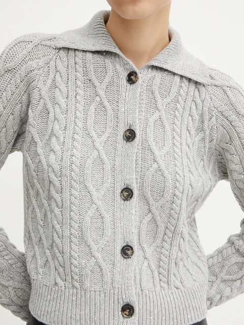 Liviana Conti kardigan z domieszką wełny