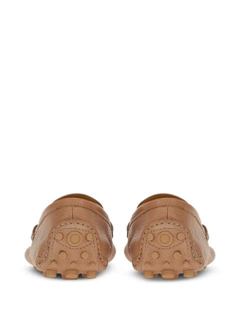 Ferragamo Odilia leather loafers - Neutrals