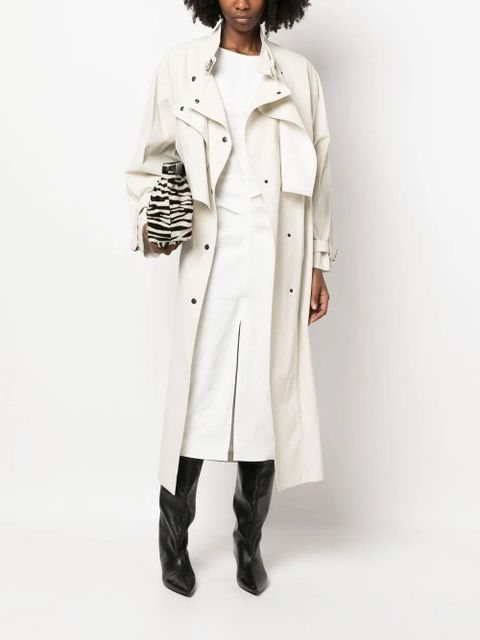 ISABEL MARANT Garali trench coat - Neutrals - zdjęcie produktu nr 2