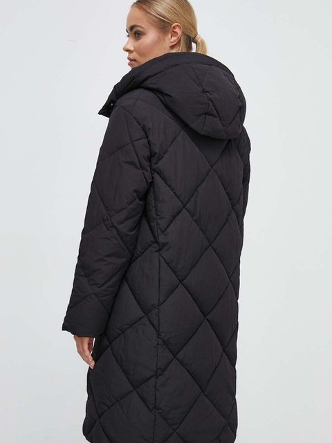 Didriksons kurtka damska kolor czarny zimowa