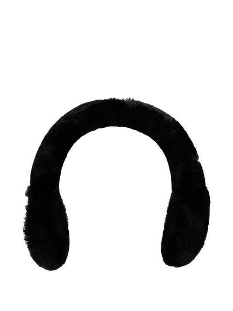 UGG sheepskin wireless earmuff - Black - zdjęcie produktu nr 2