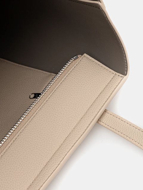 Armani Exchange torebka kolor beżowy 942930 CC726