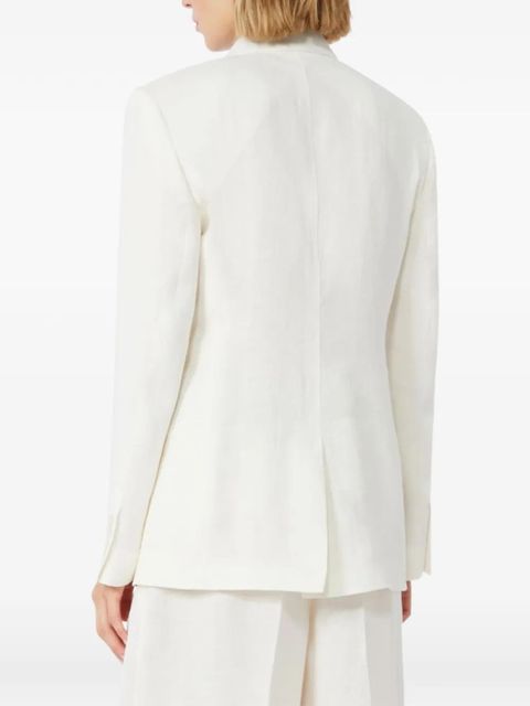 Max Mara Bello single-breasted blazer - White